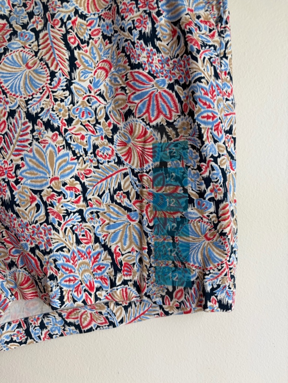 New Stella Parker Icon Floral Cotton Shorts Size 12 - Picture 3 of 5